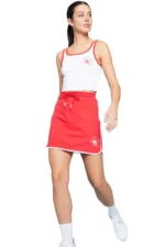 ⁦جيبة ديفاكتو قصة عادية باللون الأحمر⁩ - الصورة ⁦2⁩