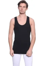 فانلة داخلية سادة اسود 1